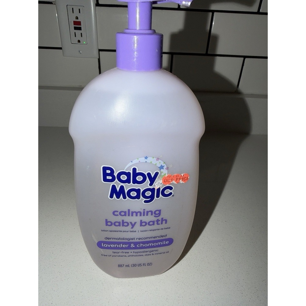 BABY MAGIC LAVENDER CALMING BABY bath  3Ooz L CAMOMILE NEW UNOPENED